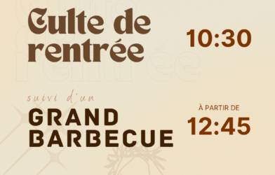 Culte de rentrée